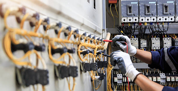 Professional Electrician technician working in District Heights, MD